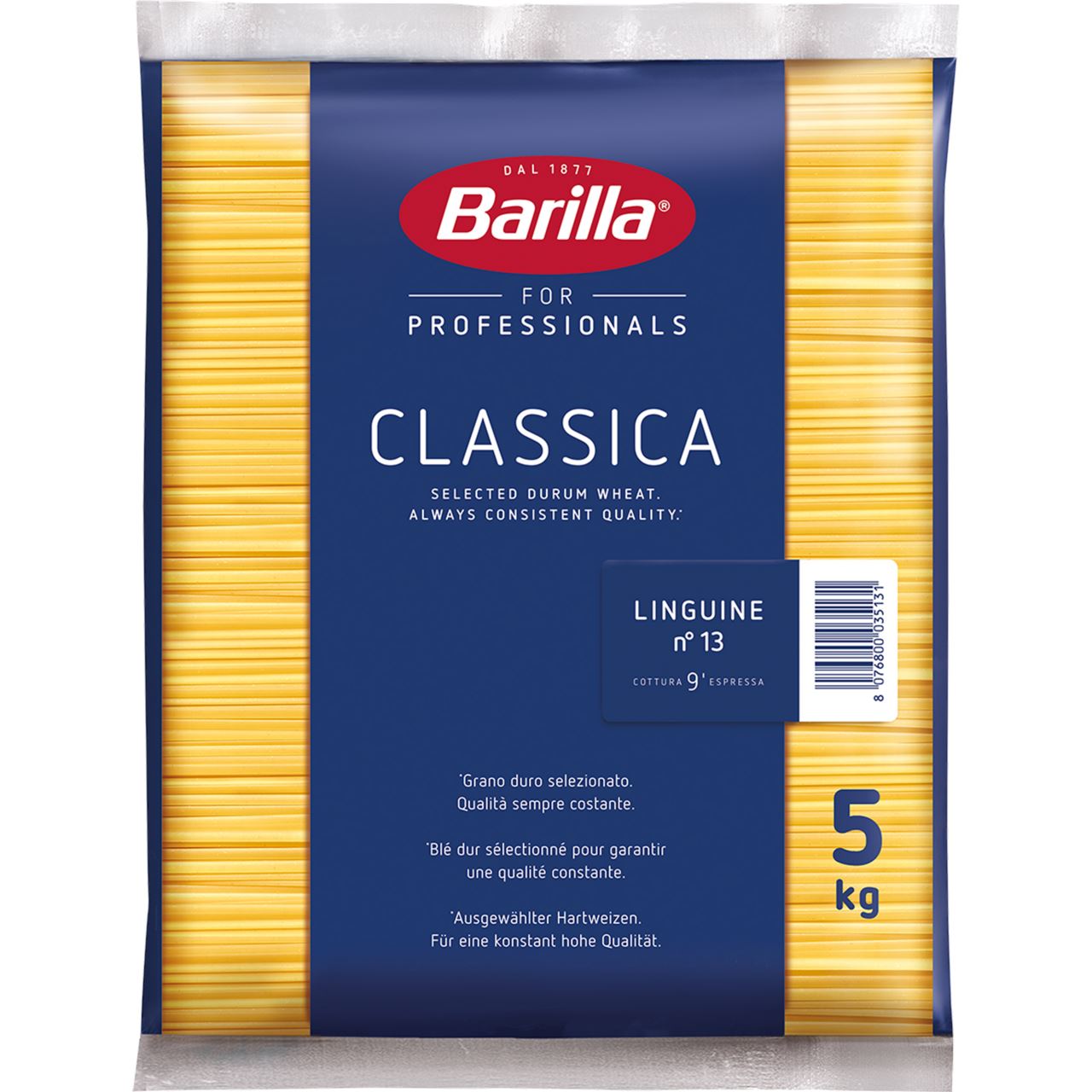 Barilla Classica Linguine N° 13 3 x 5 kg