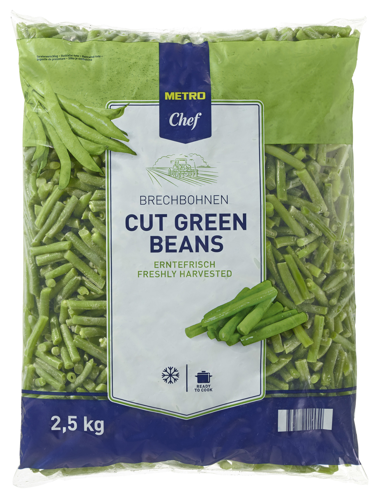 METRO Chef Gesneden bonen 2,5 kg *
