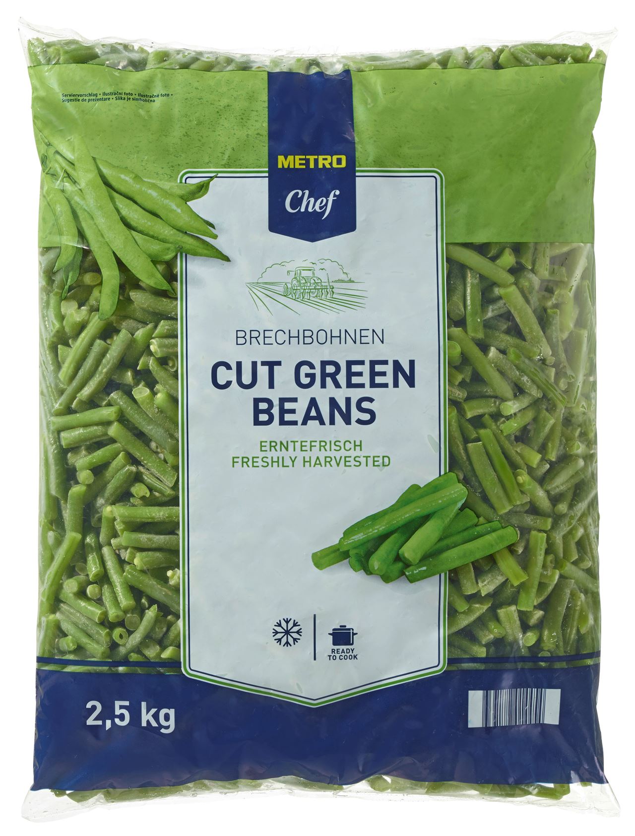 METRO Chef Gesneden bonen 2,5 kg *