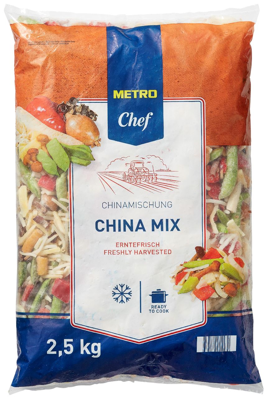 METRO Chef China mix 4 x 2,5 kg
