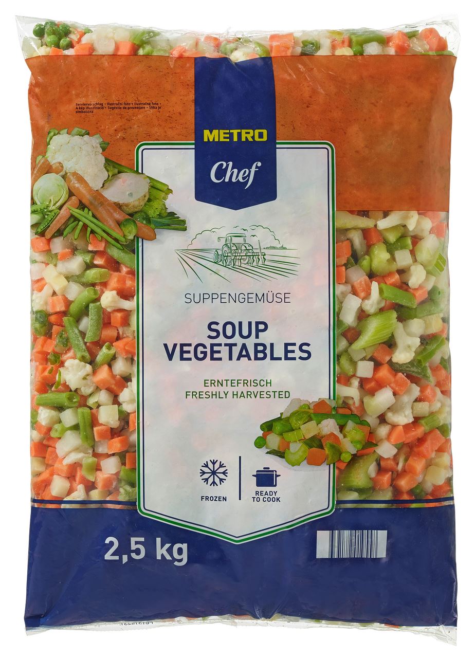 METRO Chef Soepgroenten 2,5 kg