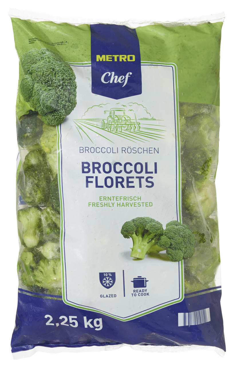 METRO Chef Broccoli roosjes 40/60 2,5 kg