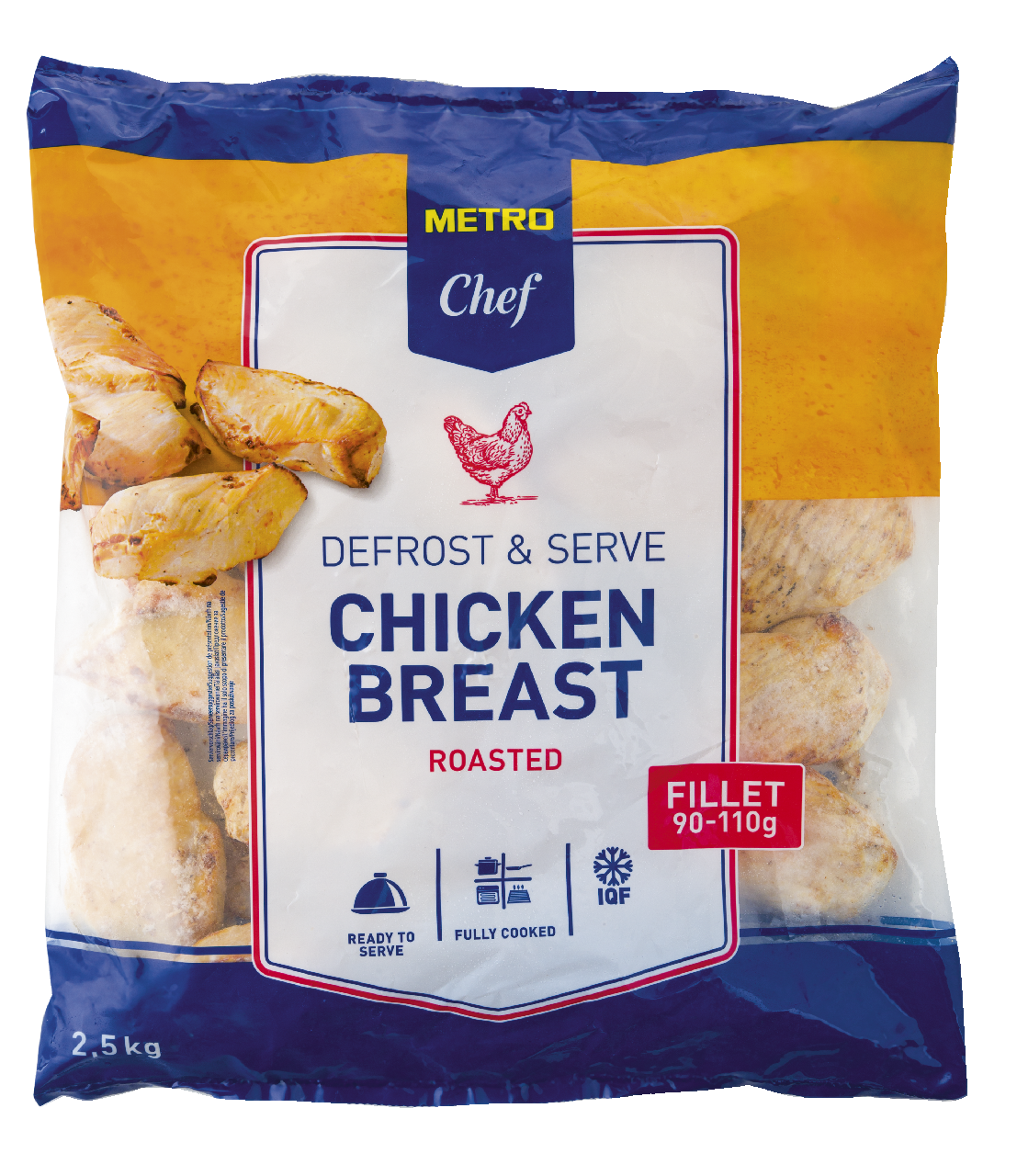 METRO Chef Geroosterde kipfilet diepvries 2,5 kg *