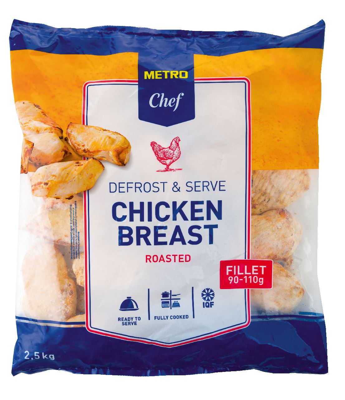 METRO Chef Geroosterde kipfilet diepvries 4 x 2,5 kg *