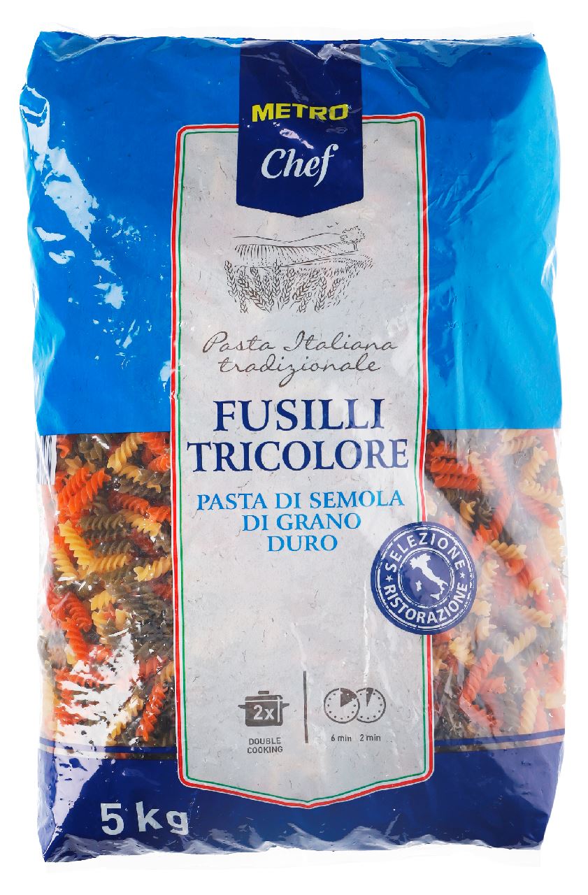 METRO Chef Fusilli tricolore 5 kg
