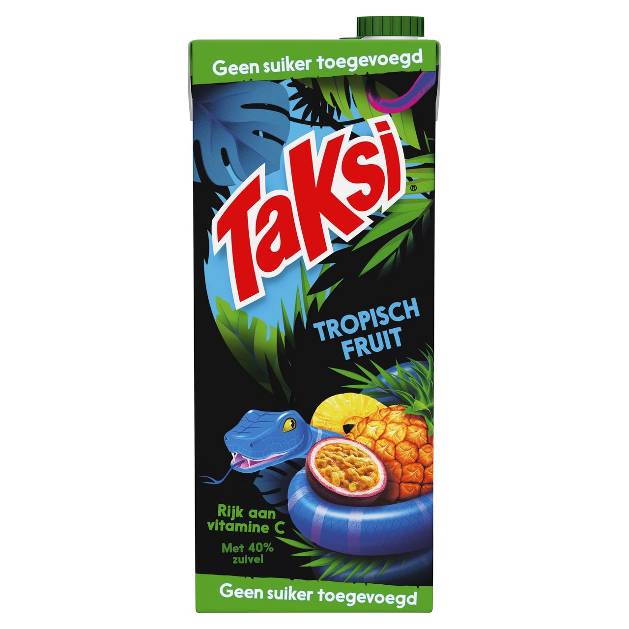 Taksi vruchtendrank tropisch fruit geen suiker toegevoegd 8 x 1,5 lt pak
