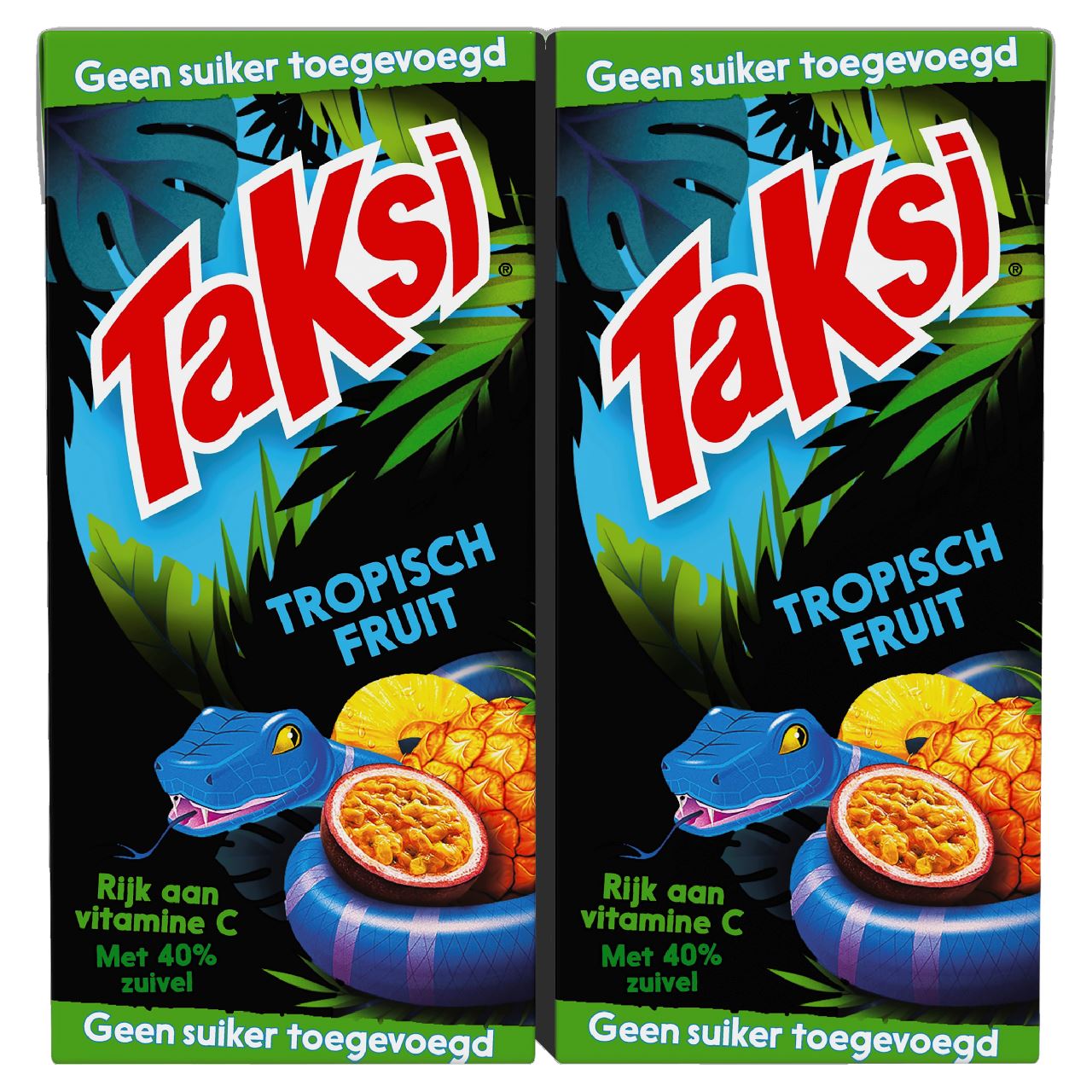 Taksi Vruchtendrank Tropisch Fruit geen suiker toegevoegd 10 x 20 cl