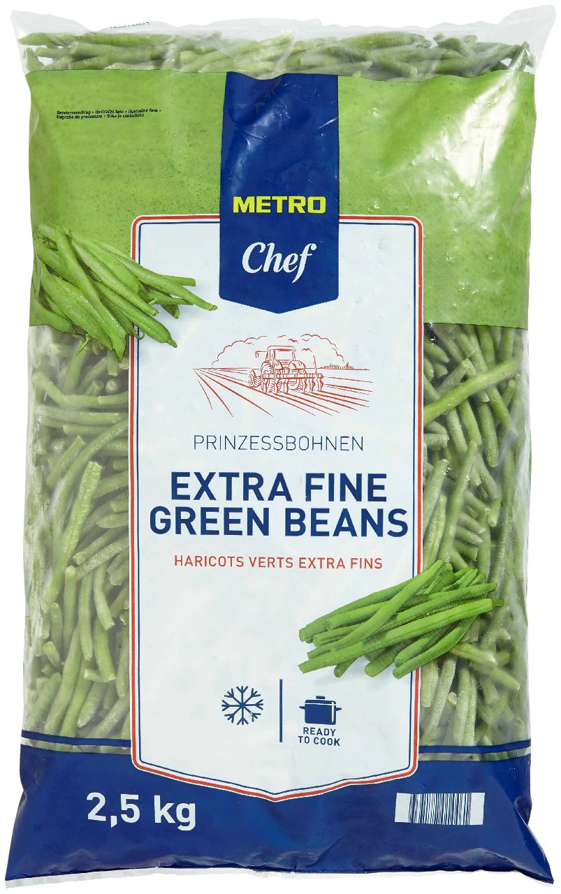 METRO Chef Fijne groene bonen 2,5 kg