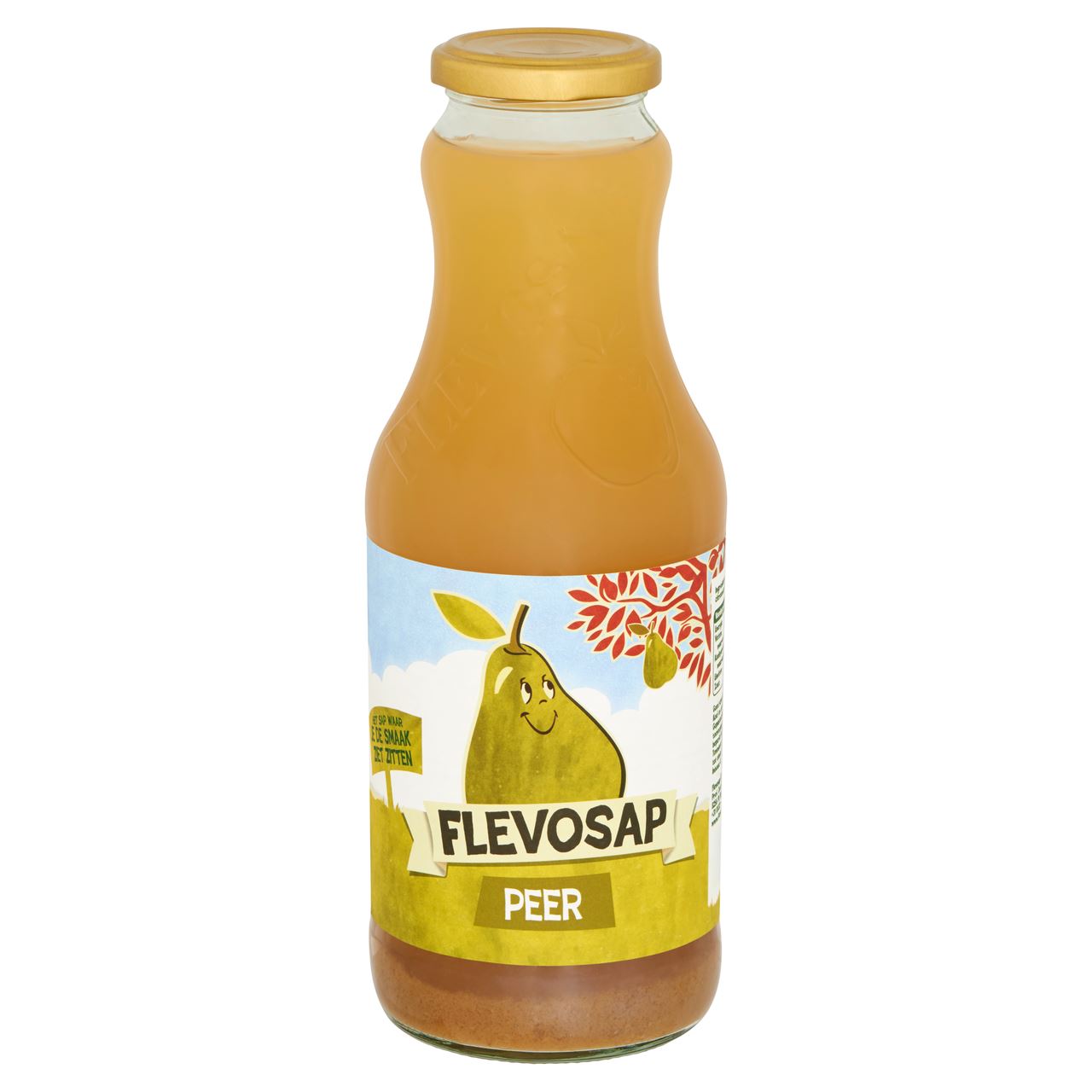 Flevosap Peer fles 6 x 1 l