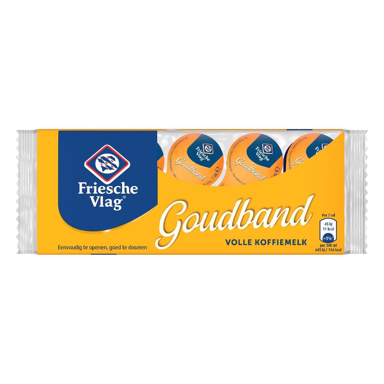 Friesche Vlag Goudband cups 10 x 7 cl