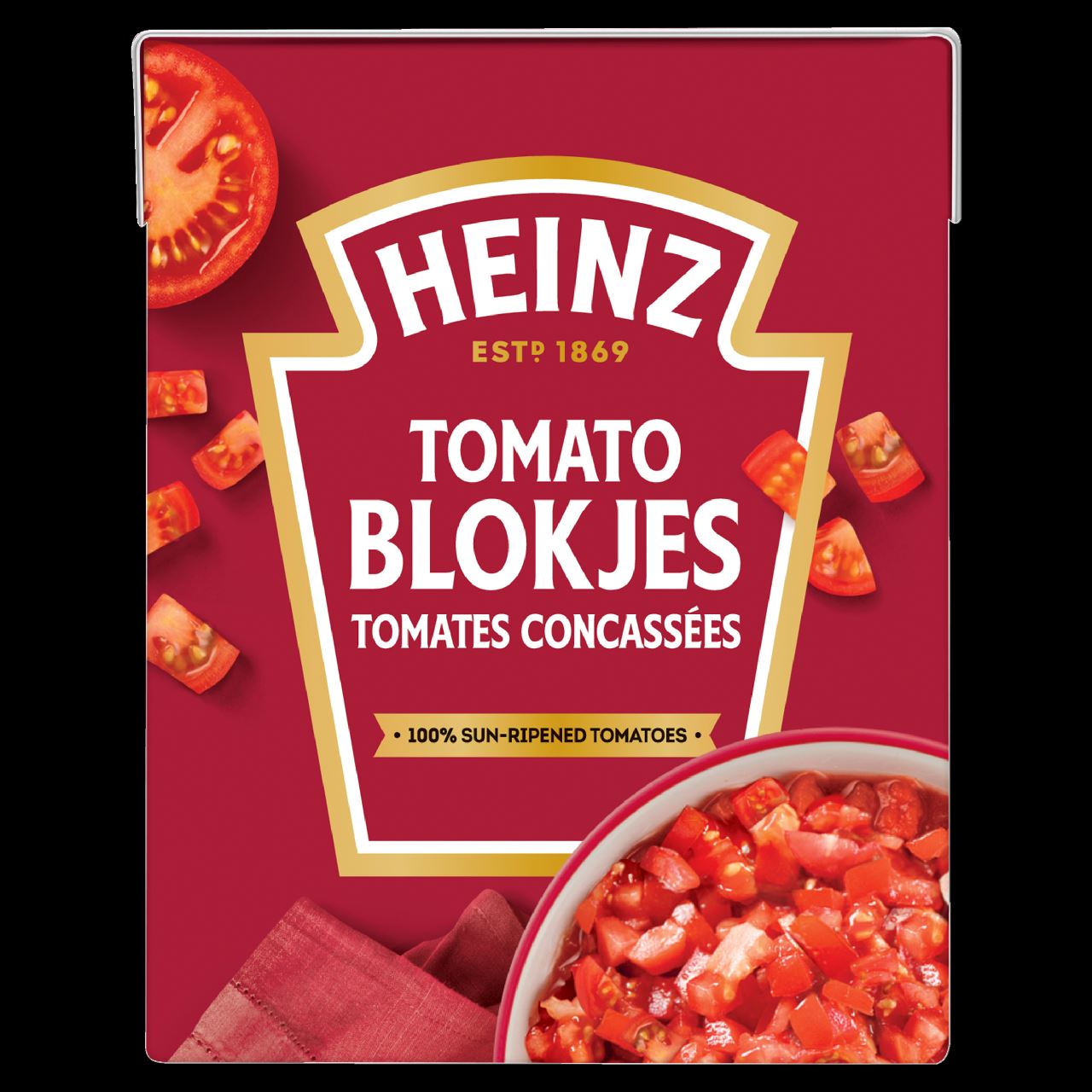 HEINZ Tomaten Blokjes 16 x 390 g