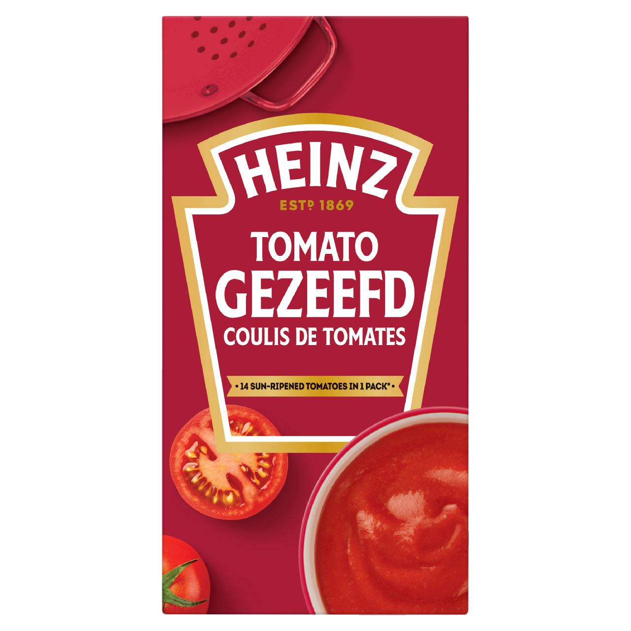 HEINZ Tomaten Gezeefd 12 x 500 g