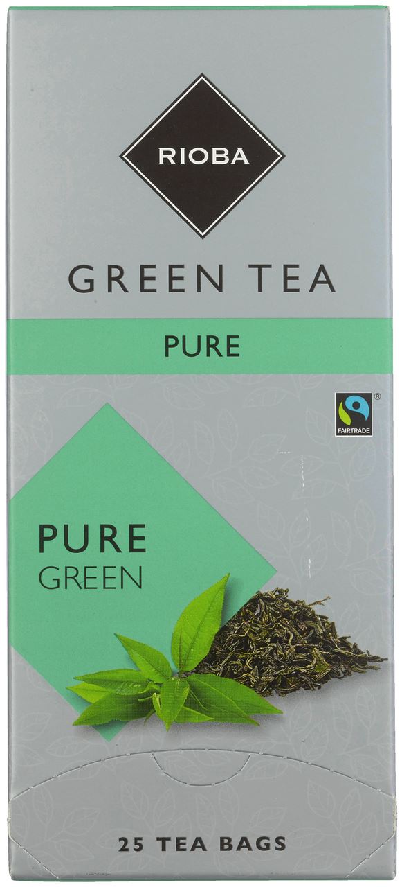 RIOBA Groene Thee Pure Green 25 x 2 gram