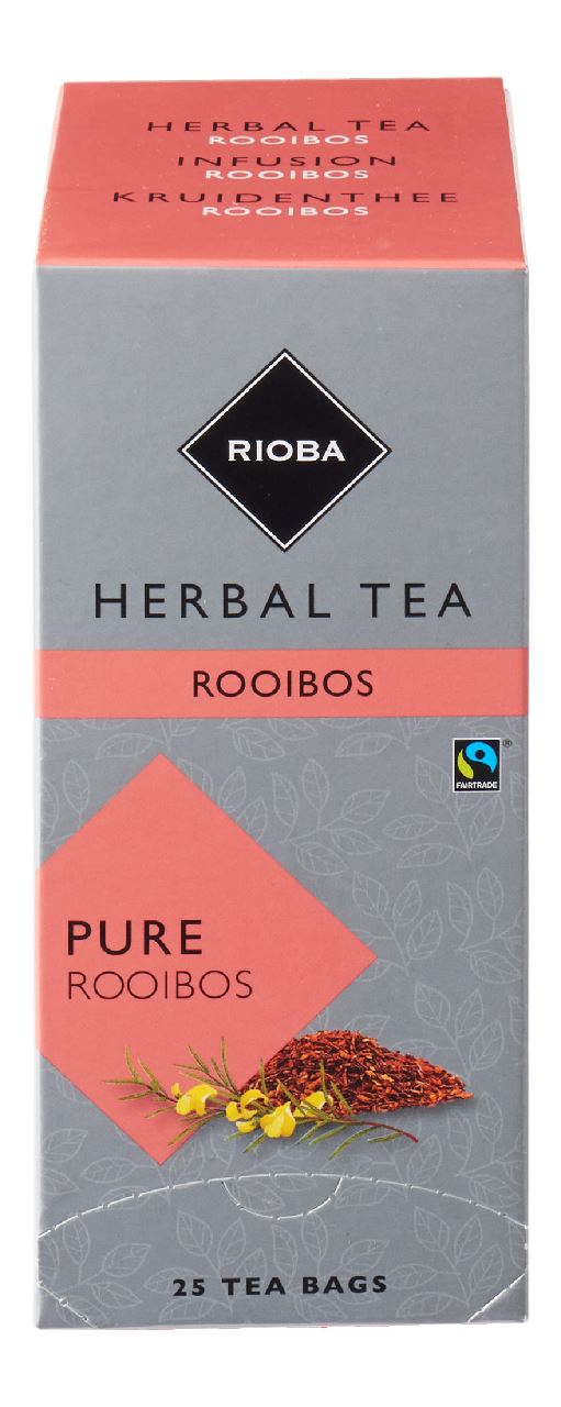 RIOBA Kruidenthee Pure Rooibos 25 st 50 g