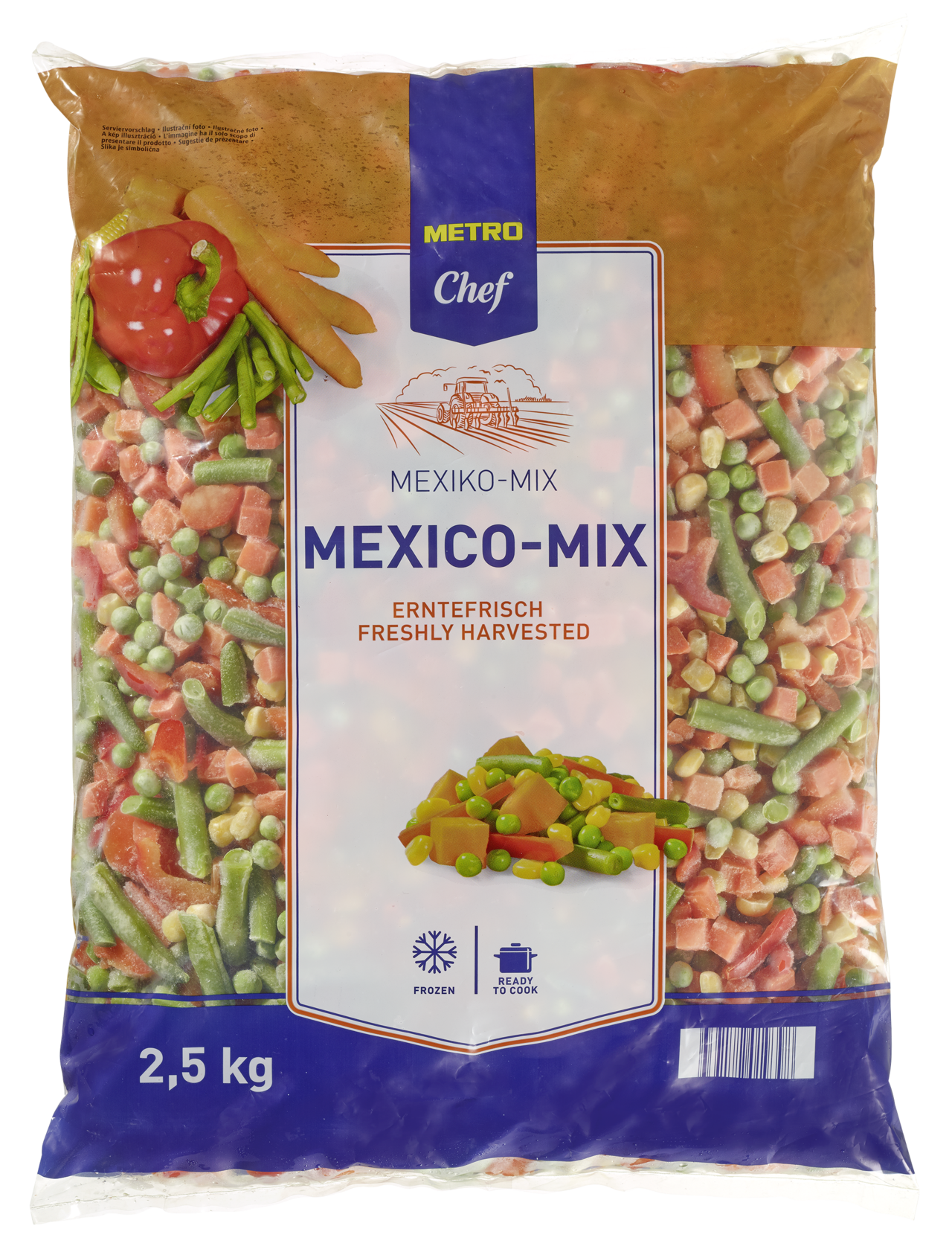 METRO Chef Mexicaanse groentemix 2,5 kg