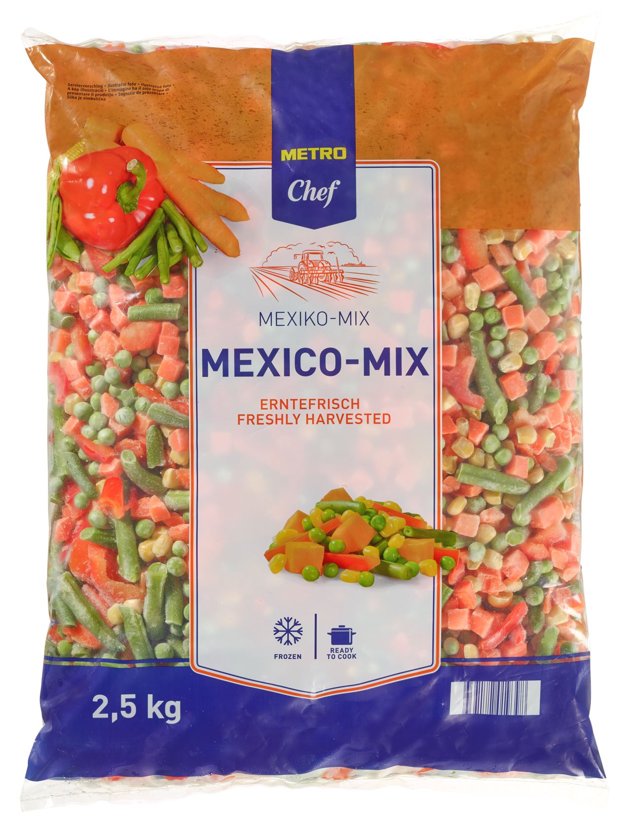 METRO Chef Mexicaanse groentemix 2,5 kg