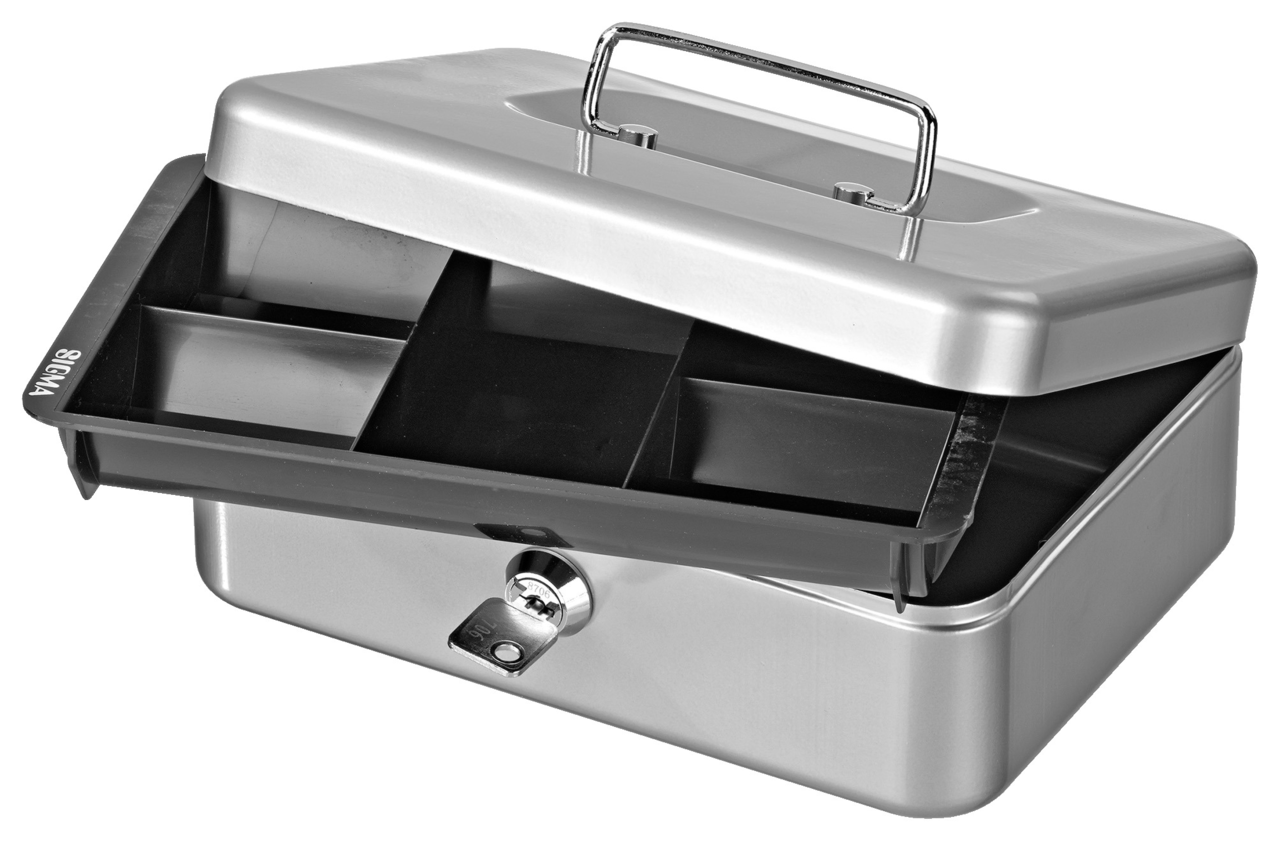 SIGMA Geldkist klein zilver