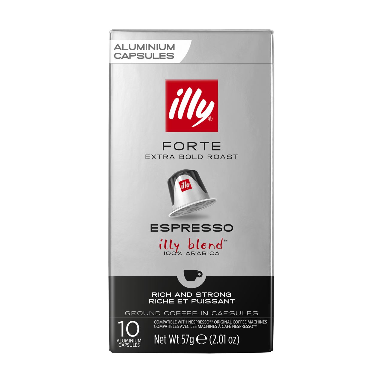 Espresso forte koffiecups - 10 stuks