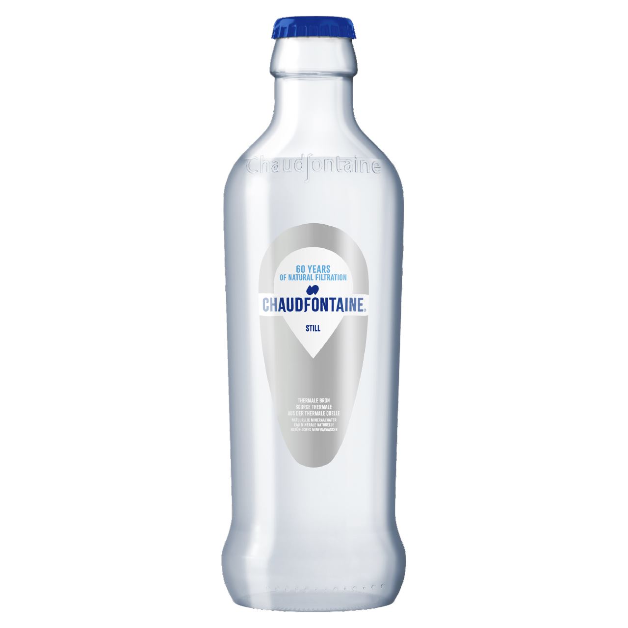 Chaudfontaine Natuurlijk Mineraalwater 24 x 25 cl Glazen Fles