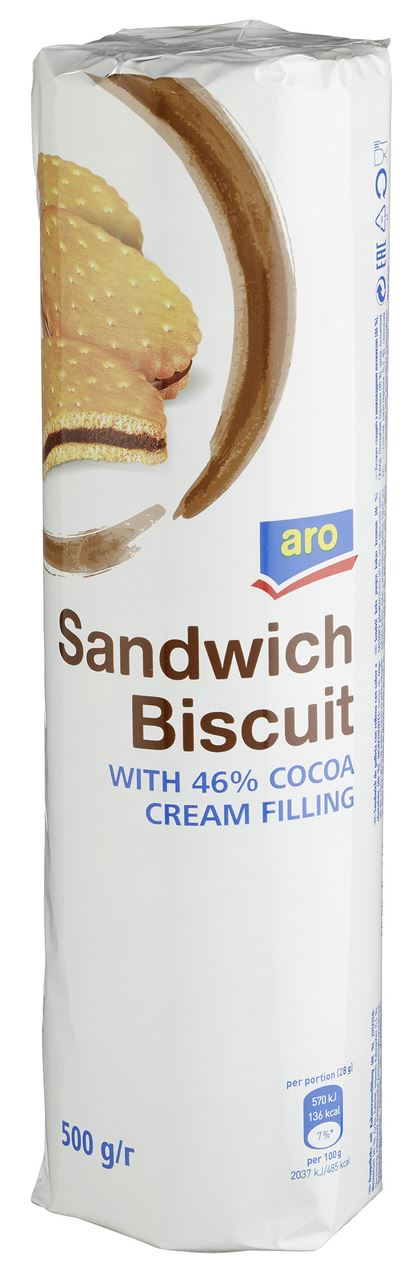 aro Sandwich biscuits 20 x 500 g
