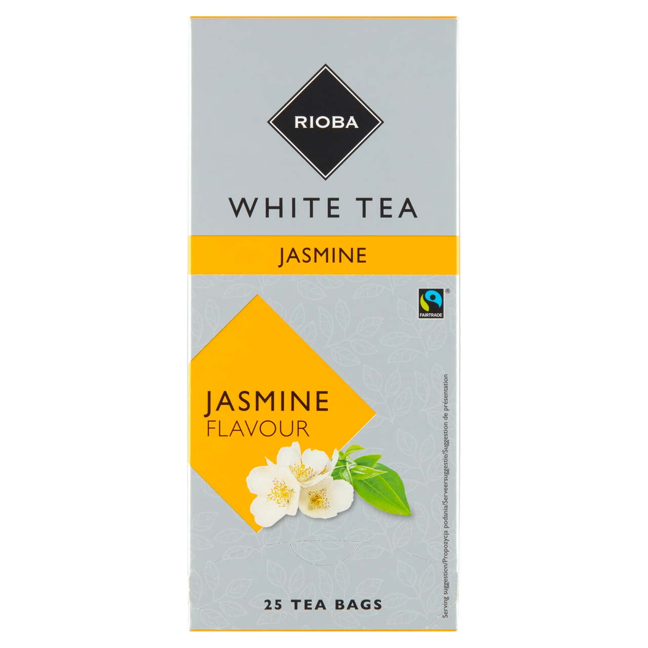 RIOBA White Tea Jasmine Fairtrade 25 stuks 38 g