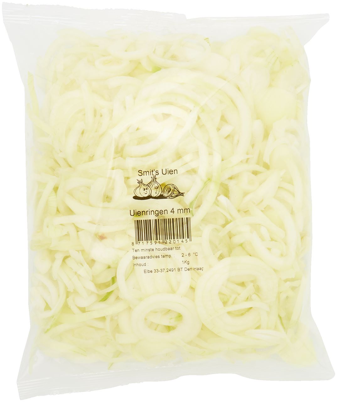 Uien Ringen Wit 4 mm 1 kg *