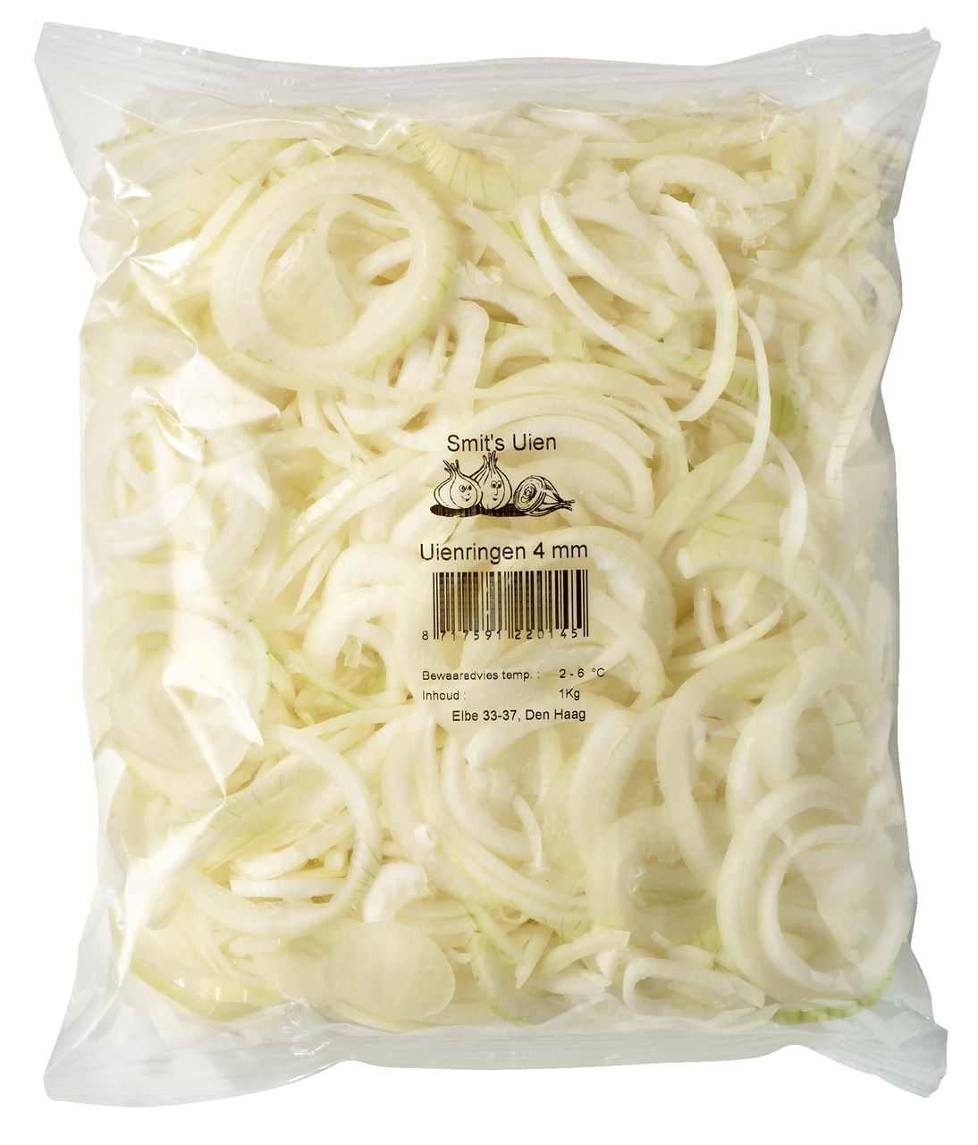 Uien Ringen Wit 4 mm 14 x 1 kg *