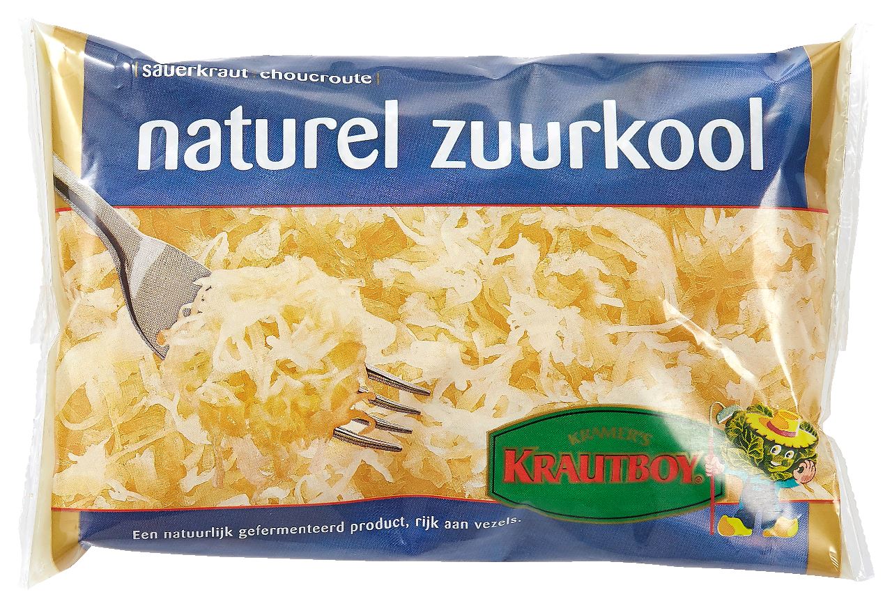 Kramer Rauwe Zuurkool Naturel 15 x 500 gram