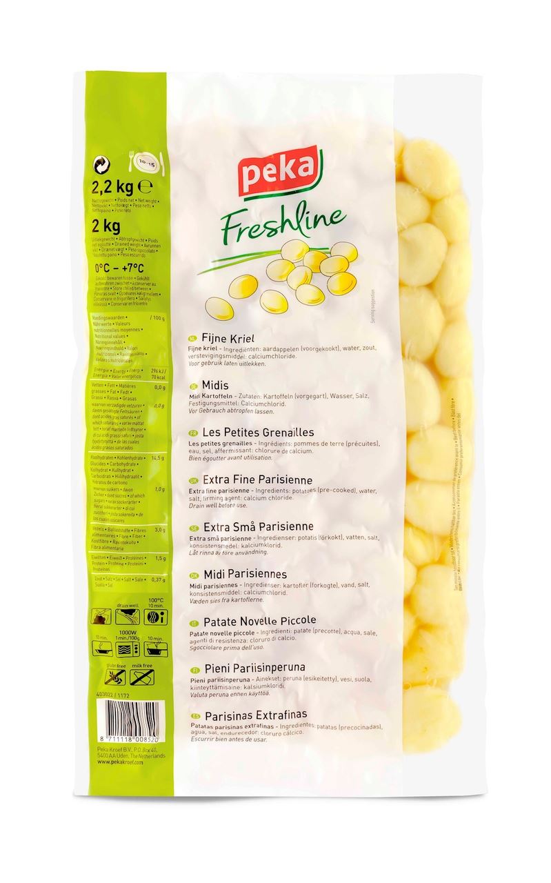 Peka Freshline Fijne kriel 6 x 2 kg
