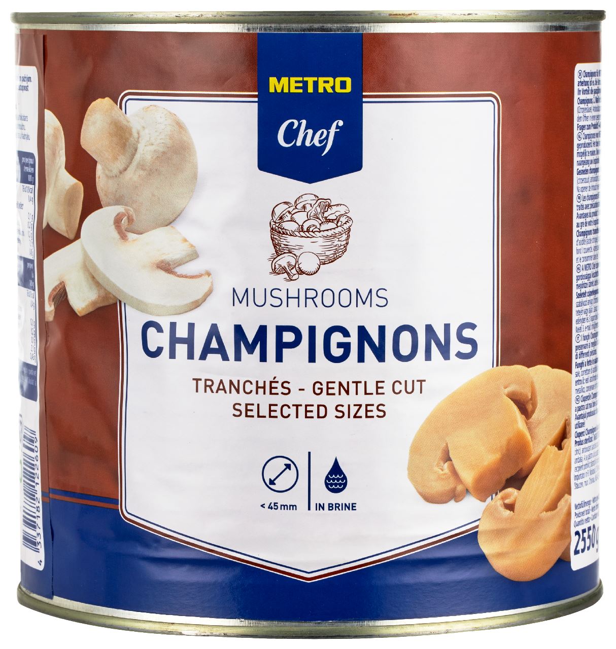 METRO Chef Champignon schijfjes 2650 ml