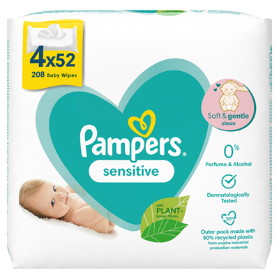 Pampers Sensitive Babydoekjes Verpakkingen = | Makro Nederland
