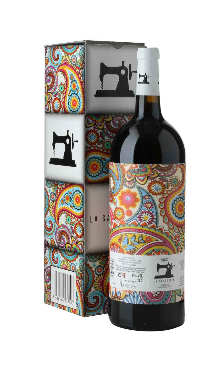 La Sastreria Garnacha rood giftbox 1,5 l