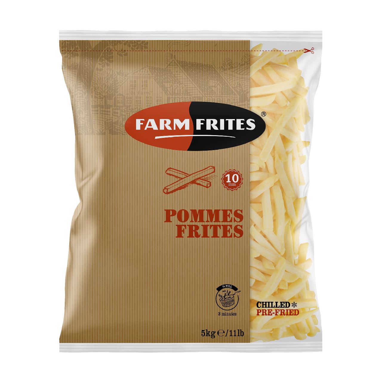 FARM FRITES 10 mm 10 kg *