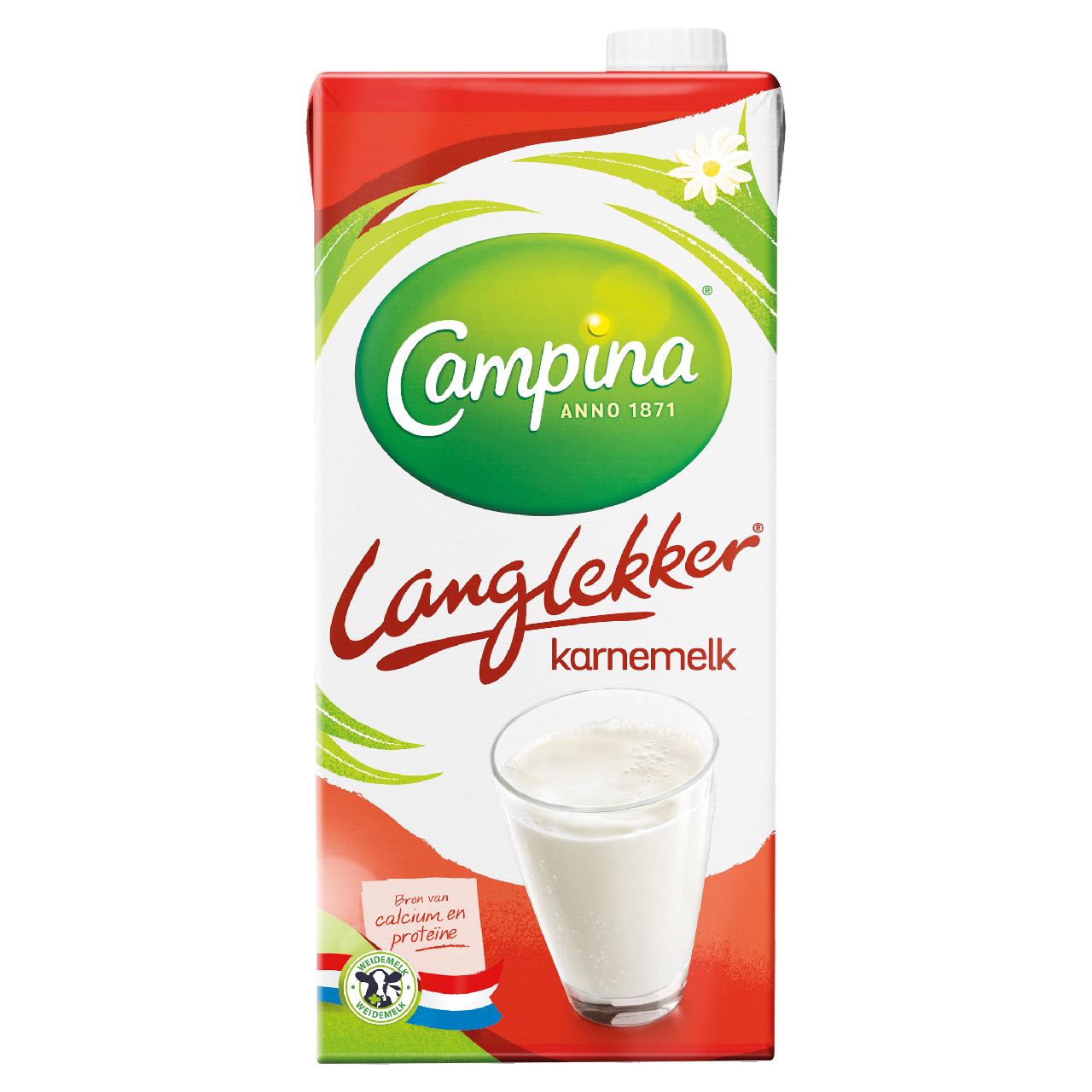 Campina Langlekker Karnemelk 12 x 1 l