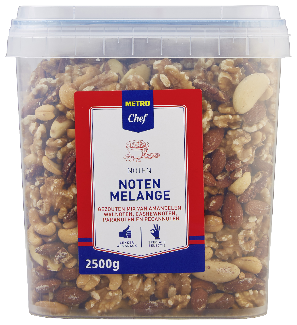 METRO Chef Notenmelange gezouten emmer 2,5 kg