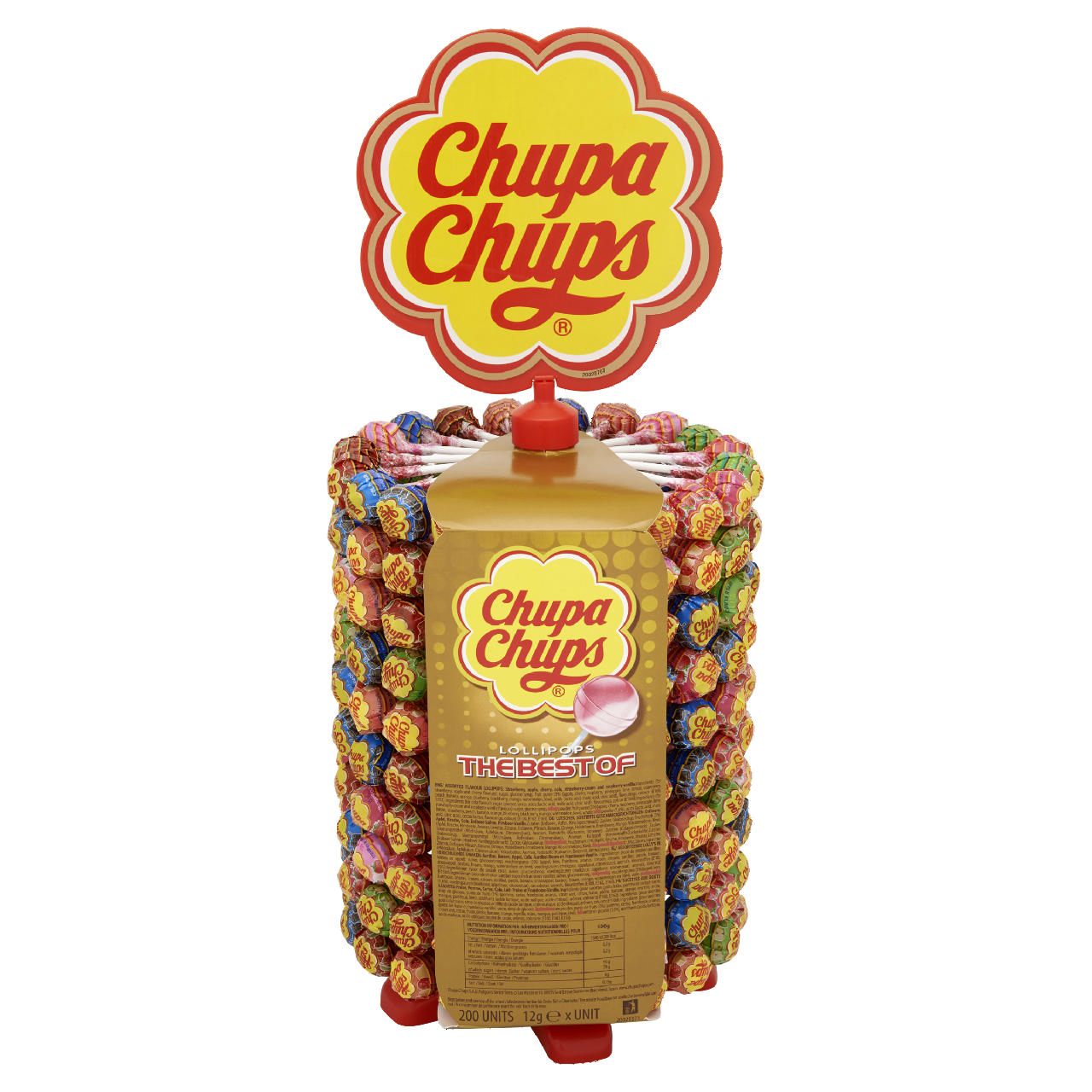 Chupa Chups the Best of Wheel 200 x 12 g | Makro Nederland