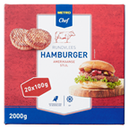 METRO Chef Hamburger Amerikaanse stijl diepvries 20 x 100 g *