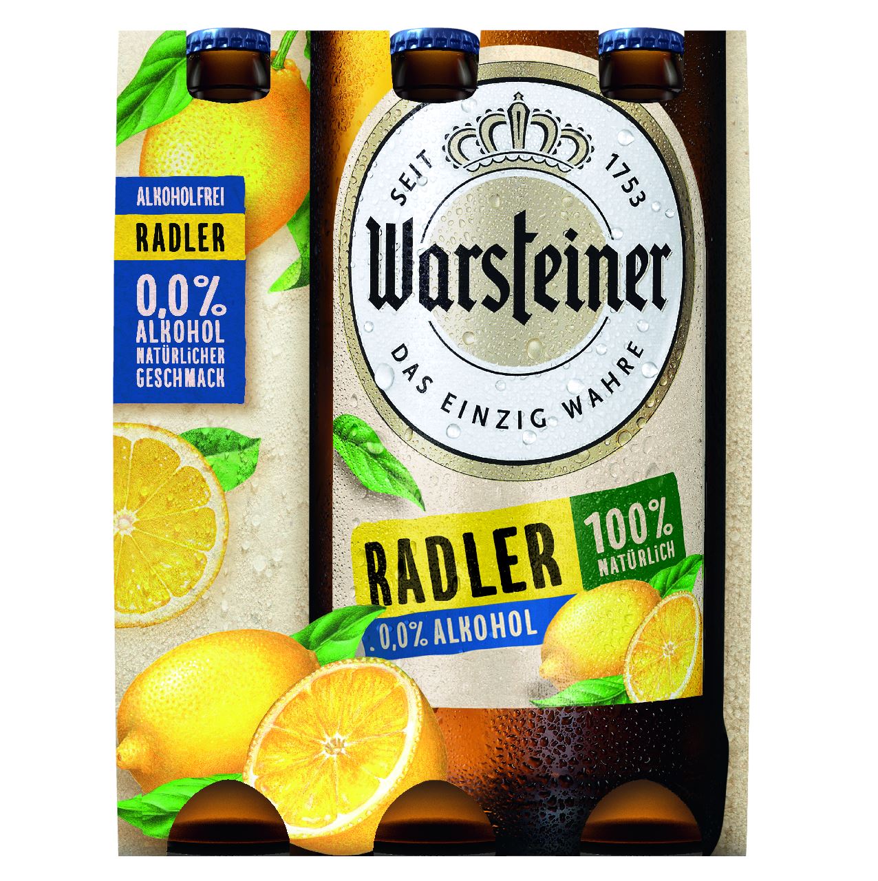 Warsteiner Radler Alcoholvrij 6 x 33 cl
