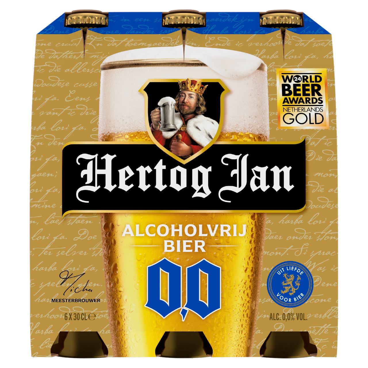 Hertog Jan 0.0% fles 6 x 30 cl
