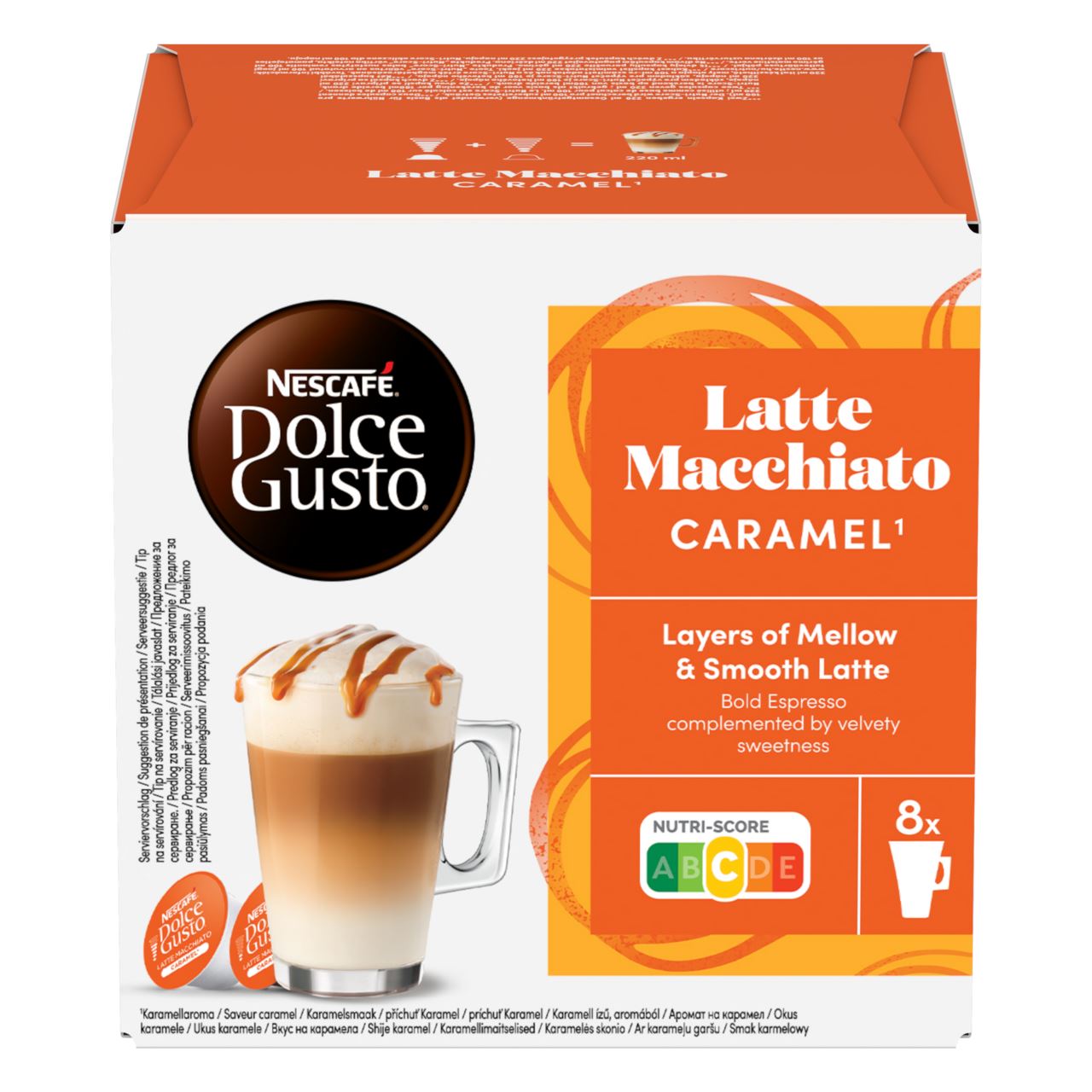 Dolce Gusto koffiecups caramel - 16 stuks