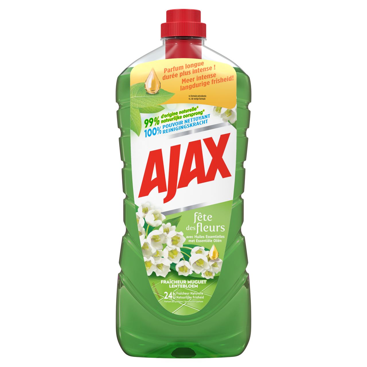 AJAX Fête des Fleurs Lentebloem Allesreiniger 12 x 1,25 l