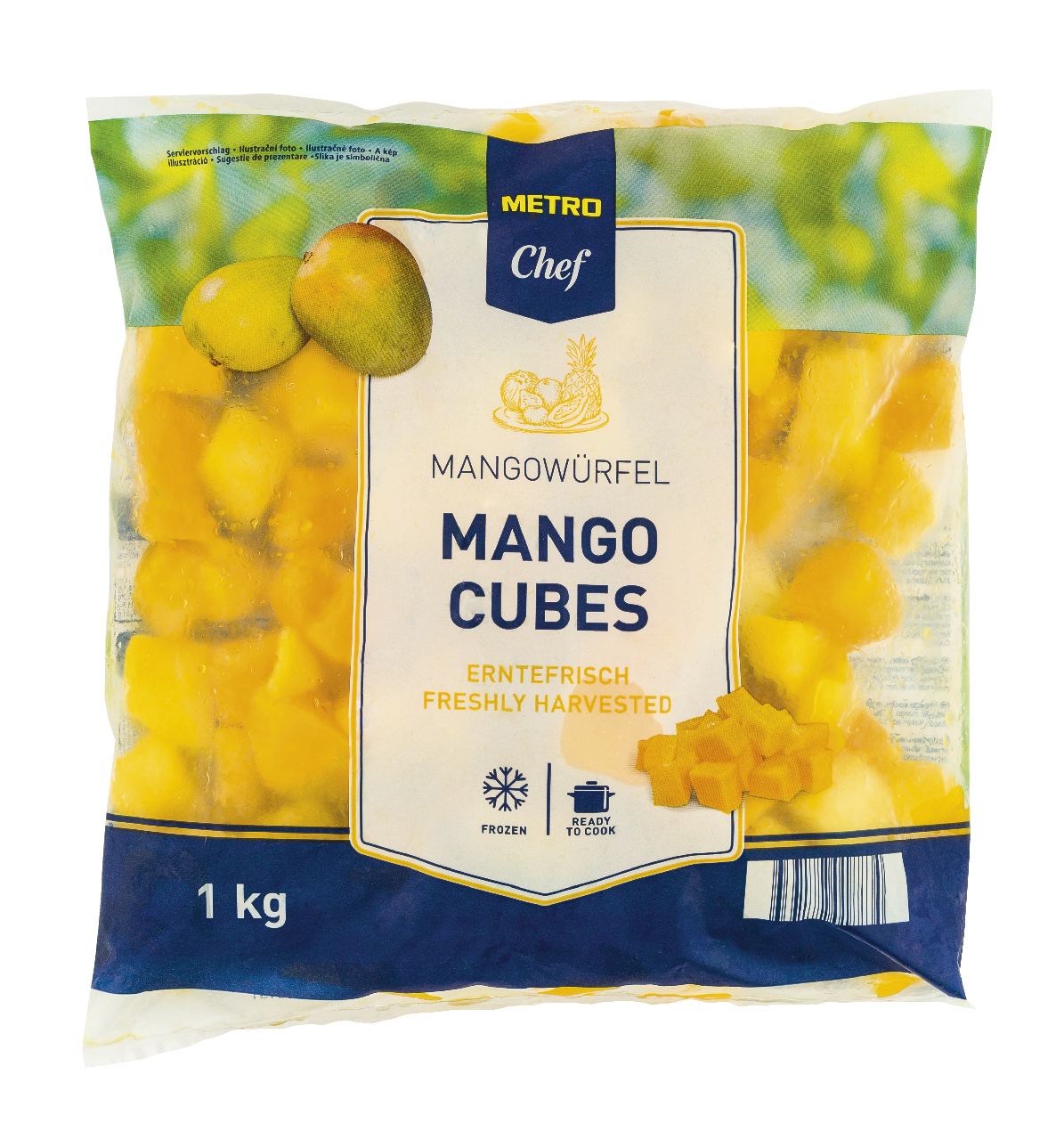 METRO Chef Mangoblokjes 1 kg *