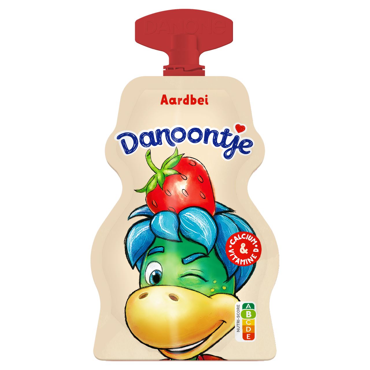 DANONE Danoontje Tussendoortje Aardbei 70 g