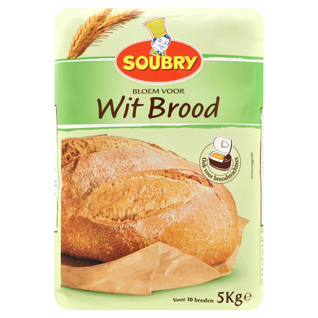 Soubry Mix Voor Witbrood 5 kg