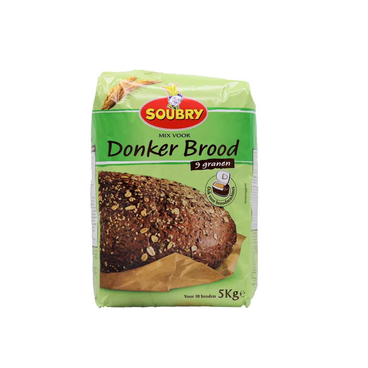 Soubry Bloem Mix 9 Granenbrood 5 kg