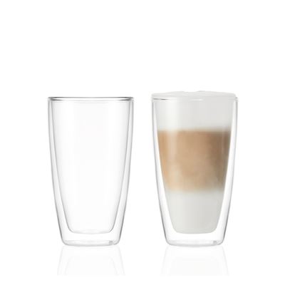 Woedend Stam Gaan Luigi Bormioli Dubbelwandig glas latte macchiato 34 cl 2 stuks | Makro  Nederland
