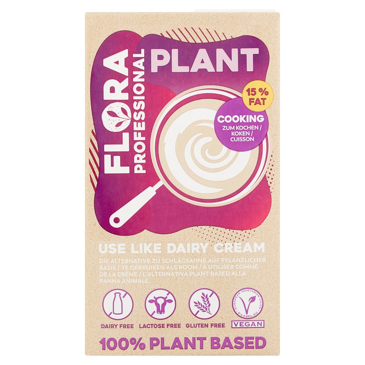FLORA PROFESSIONAL Plant Koken 15% vet pak 8 x 1 l