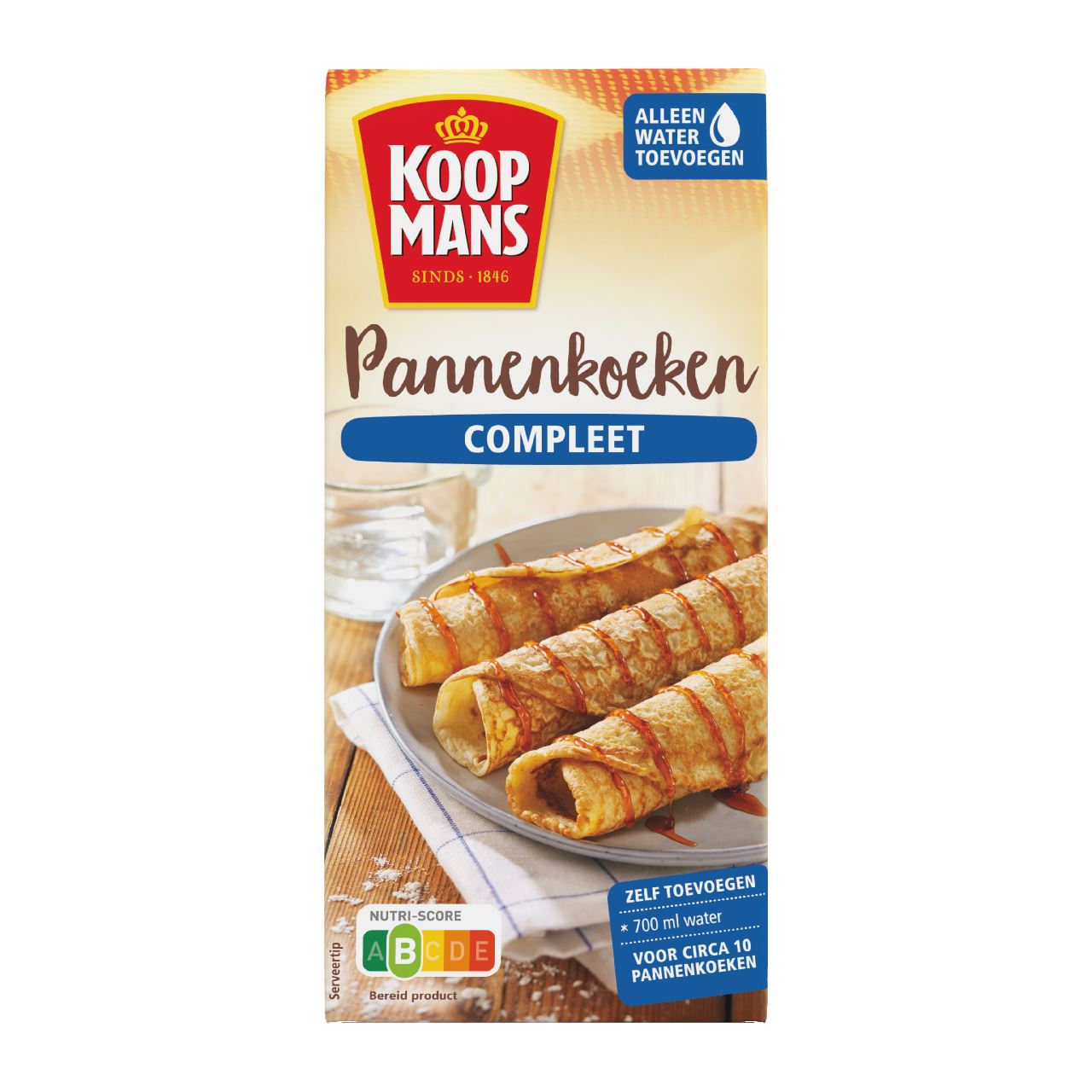 KOOPMANS Mix voor Pannenkoeken Compleet 10 x 400 g