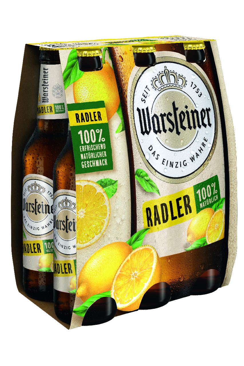 Warsteiner Radler fles 24 x 33 cl