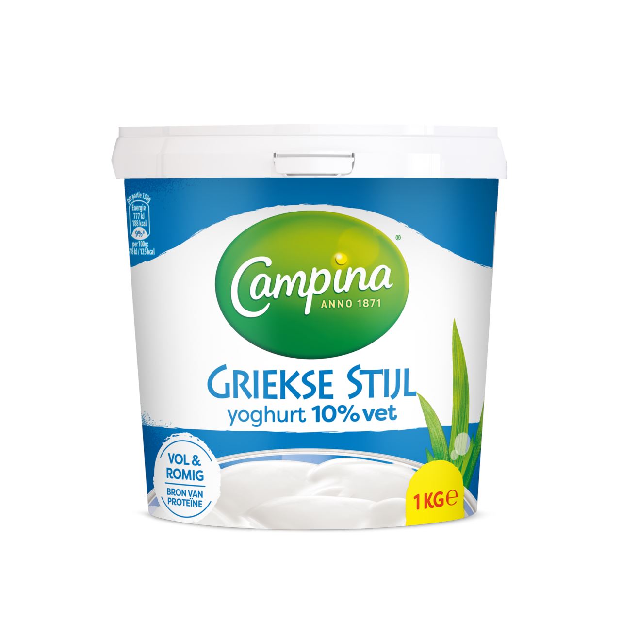 Campina Griekse Stijl Yoghurt 10% vet 1 kg